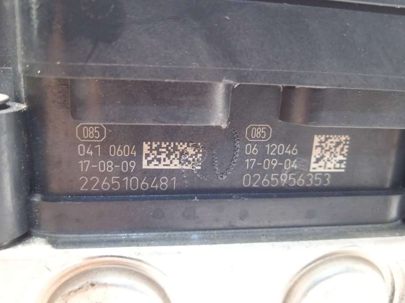 Recambio de abs para peugeot 3008 allure referencia OEM IAM 9812786180 2265106539 269959 5