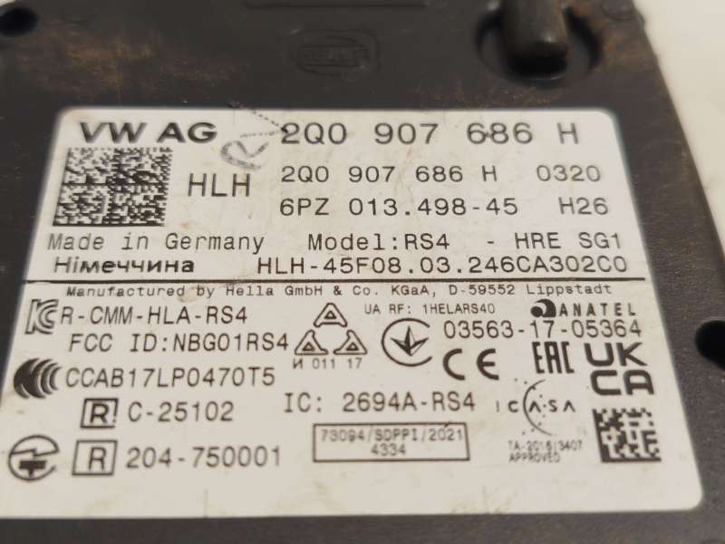 Recambio de modulo electronico para seat arona (kj7, kjp) 1.0 tsi referencia OEM IAM 2Q0907686H - Gris 3