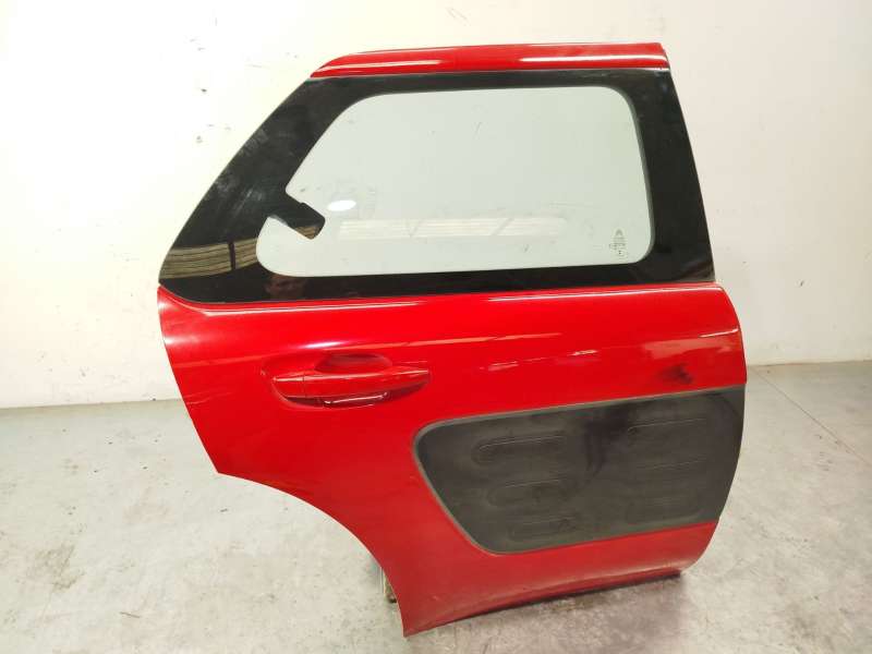 Recambio de puerta trasera derecha para citroën c4 cactus feel referencia OEM IAM 9801070080 - Rojo 2