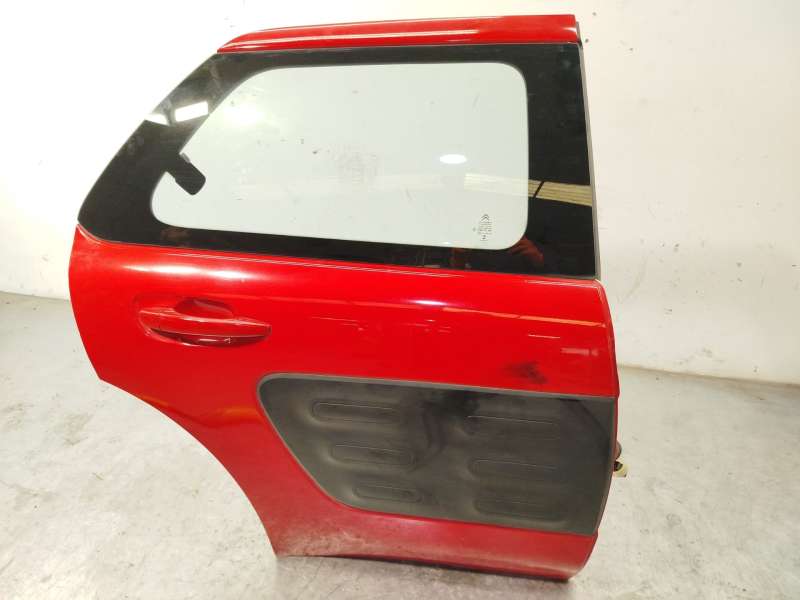 Recambio de puerta trasera derecha para citroën c4 cactus feel referencia OEM IAM 9801070080 - Rojo 3