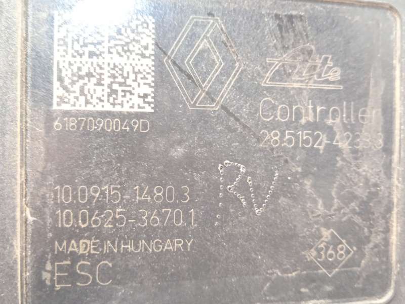 Recambio de abs para renault megane iv berlina 5p limited referencia OEM IAM 476607355R 28515242333 10022010264 6