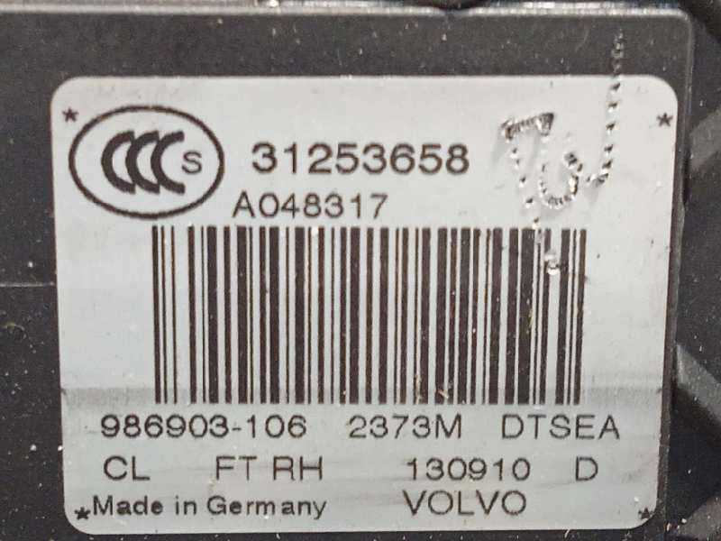 Recambio de cerradura puerta delantera derecha para volvo xc60 2.0 diesel cat referencia OEM IAM 31253658 - Blanco 4