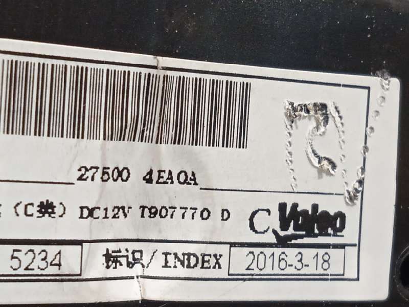 Recambio de mando climatizador para nissan qashqai (j11) tekna referencia OEM IAM 275004EA0A - Negro 6