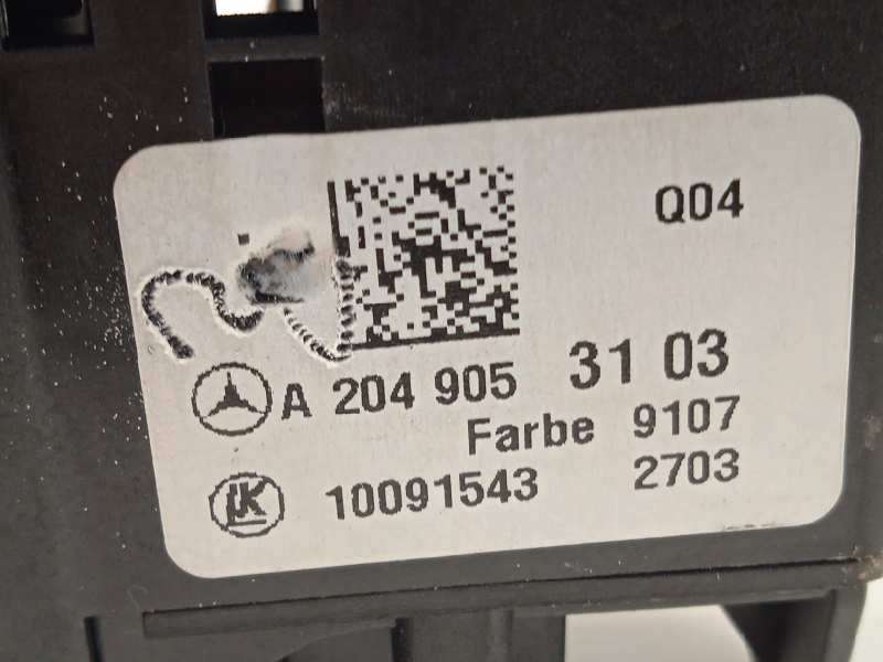 Recambio de mando luces para mercedes-benz clase c (w204) lim. c 180 cgi blueefficiency (204.031) referencia OEM IAM A2049053103 5
