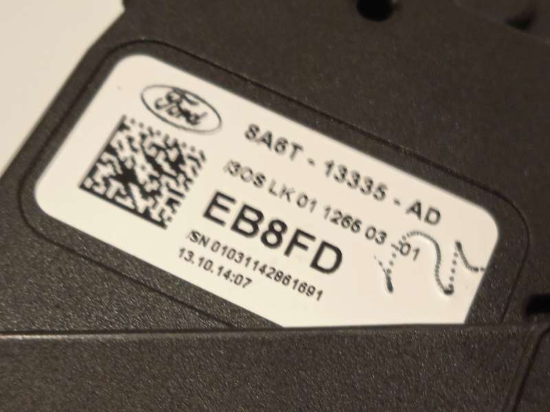 Recambio de mando intermitentes para ford fiesta vi (cb1, ccn) 1.25 referencia OEM IAM 8A6T13N064AH  8A6T13335AD 5