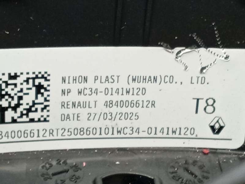 Recambio de volante para renault arkana i (lcm_, ldn_) 1.6 e-tech 145 (ldmu) referencia OEM IAM 484006612R - Blanco 5