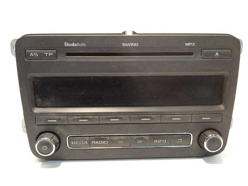 Recambio de sistema audio / radio cd para skoda roomster (5j7) family referencia OEM IAM 5J0035161C  28091572 2
