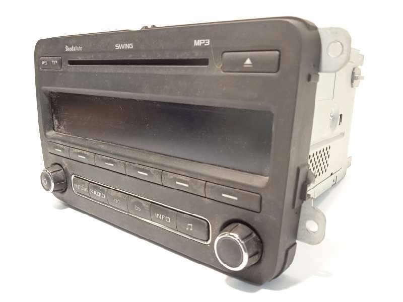 Recambio de sistema audio / radio cd para skoda roomster (5j7) family referencia OEM IAM 5J0035161C  28091572 8