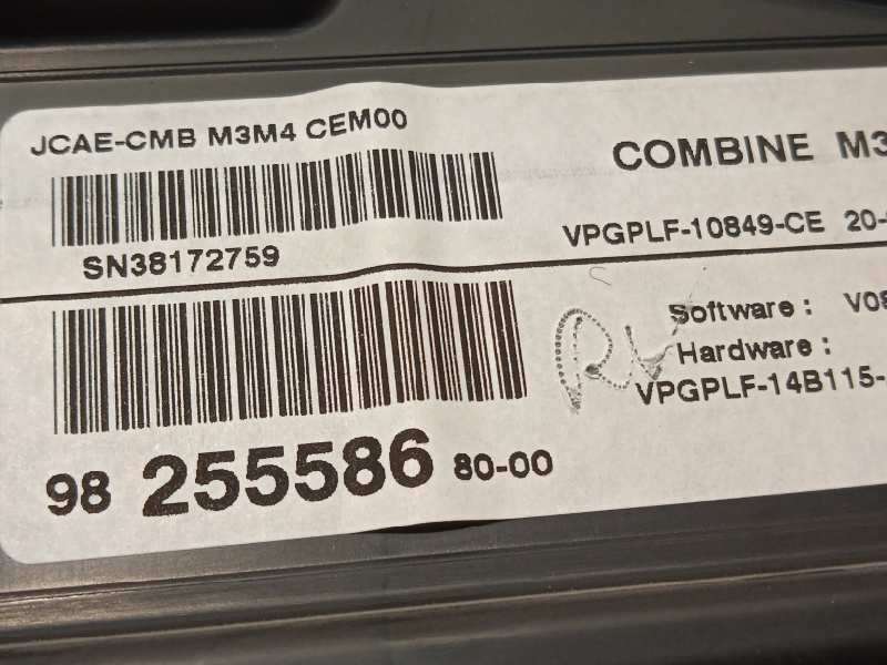 Recambio de cuadro instrumentos para citroën c-elysée shine referencia OEM IAM 9825558680 - Negro 6