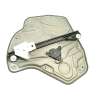 Recambio de elevalunas trasero derecho para skoda octavia ii (1z3) 1.9 tdi referencia OEM IAM 1Z0839656A 995933109 
