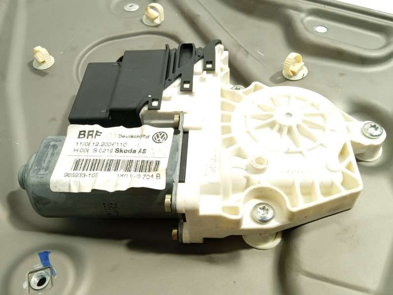 Recambio de elevalunas trasero derecho para skoda octavia ii (1z3) 1.9 tdi referencia OEM IAM 1Z0839656A 995933109 - Negro 4