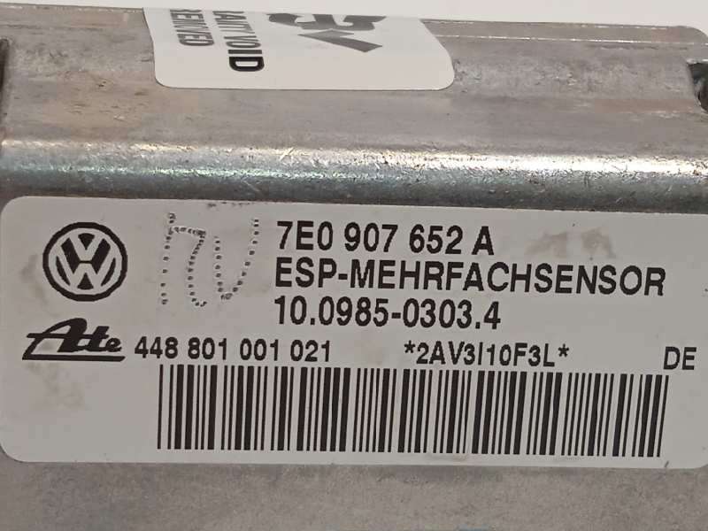 Recambio de centralita esp para volkswagen touareg (7la) tdi r5 referencia OEM IAM 7E0907652A 448801001021 10098503034 - Negro 4