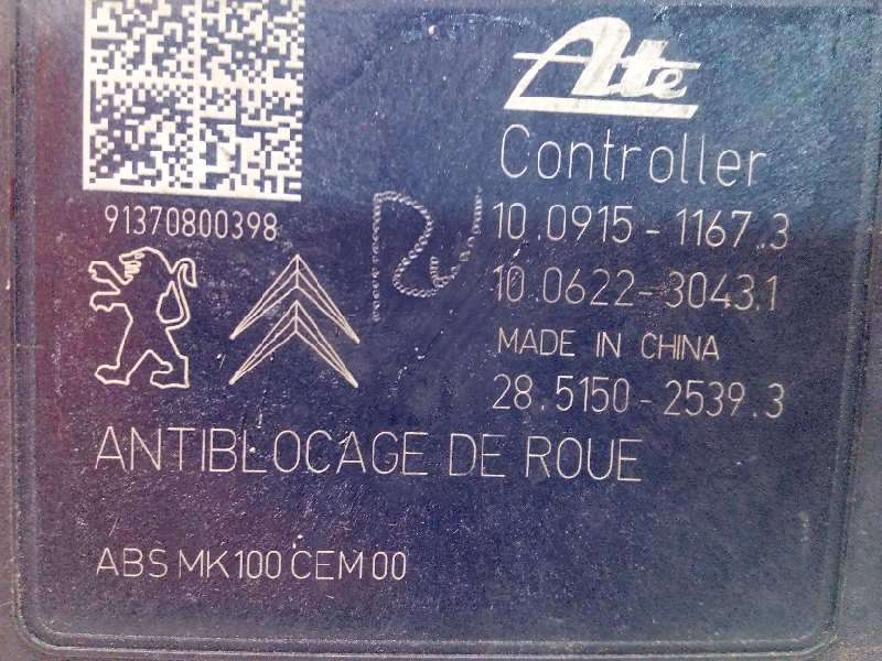 Recambio de abs para citroën c3 collection referencia OEM IAM 9802460680 10091511673 10022001214 3