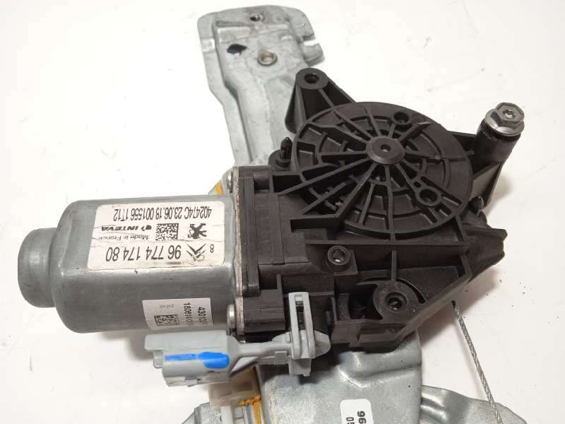 Recambio de elevalunas trasero derecho para citroën c-elysée shine referencia OEM IAM 9674437280  9677417480 - Negro 3