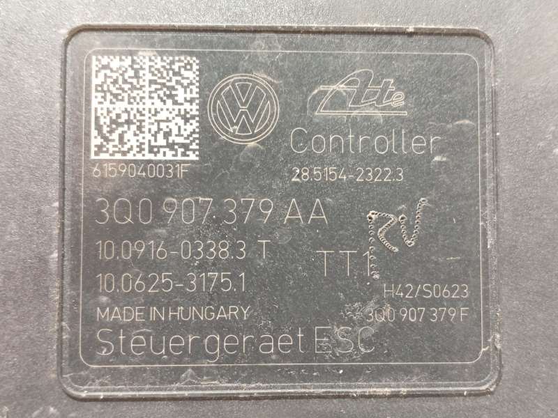 Recambio de abs para audi a3 (8v1, 8vk) 1.6 tdi referencia OEM IAM 3Q0614517AA 3Q0614379AA 10022006714 - Rojo 7