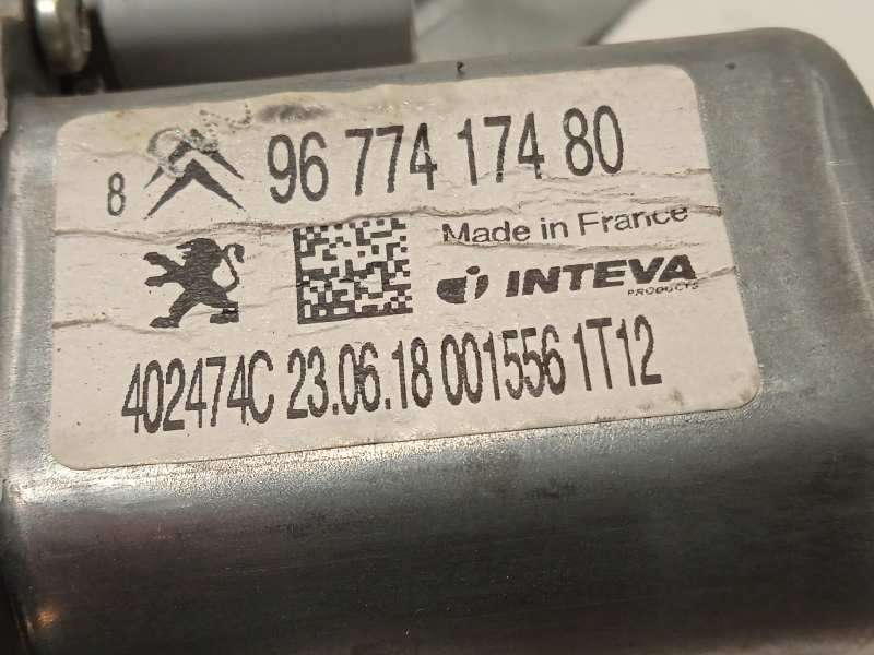 Recambio de elevalunas trasero derecho para citroën c-elysée shine referencia OEM IAM 9674437280  9677417480 - Negro 5