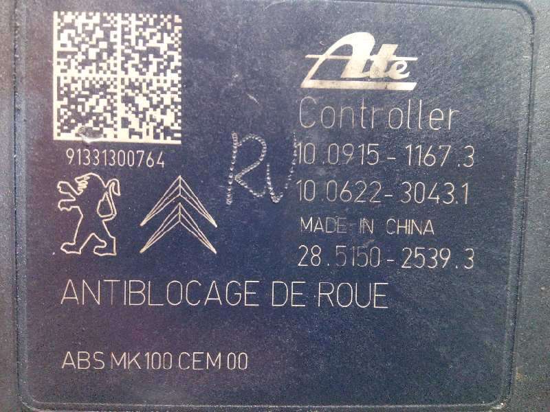 Recambio de abs para citroën c3 sx referencia OEM IAM 9802460680 10091511673 10022001214 4