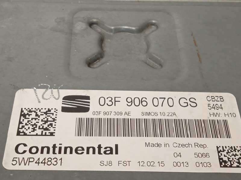 Recambio de centralita motor uce para seat ibiza sc (6j1) stylance / style referencia OEM IAM 03F906070GS  5WP44831 - Rojo 5
