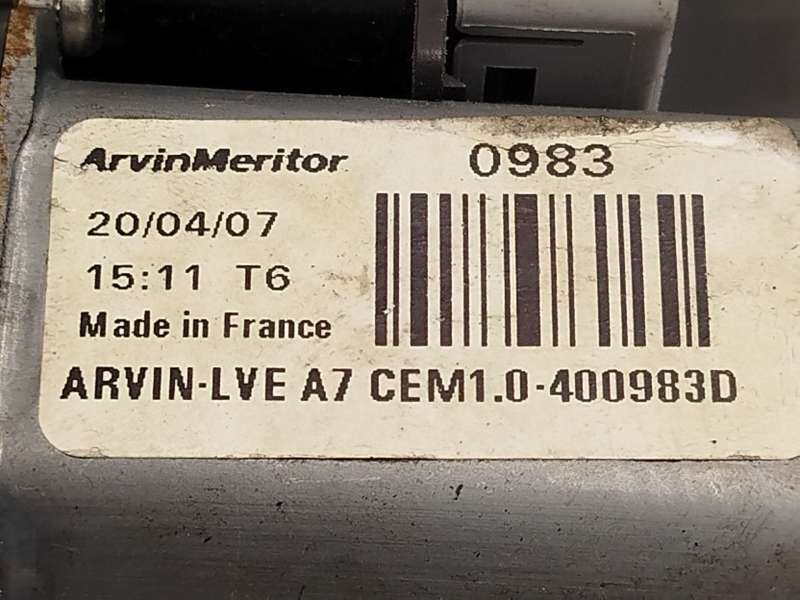 Recambio de elevalunas delantero derecho para peugeot expert tepee (vf3x_) 2.0 hdi 120 referencia OEM IAM 400983D 9222HE 9222Z5 - Negro 4