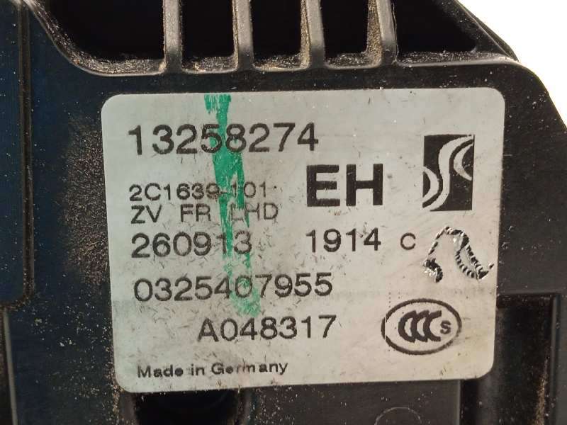 Recambio de cerradura puerta delantera derecha para opel meriva b 1.7 16v cdti referencia OEM IAM 13258274 - Blanco 3