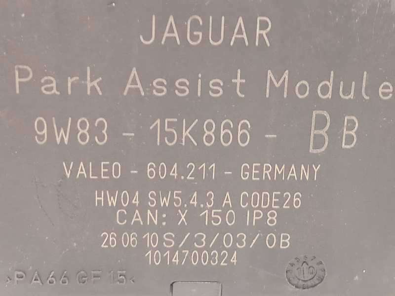Recambio de modulo electronico para jaguar xf 3.0 v6 diesel cat referencia OEM IAM 9W8315K866BB C2P19570 - Negro 3