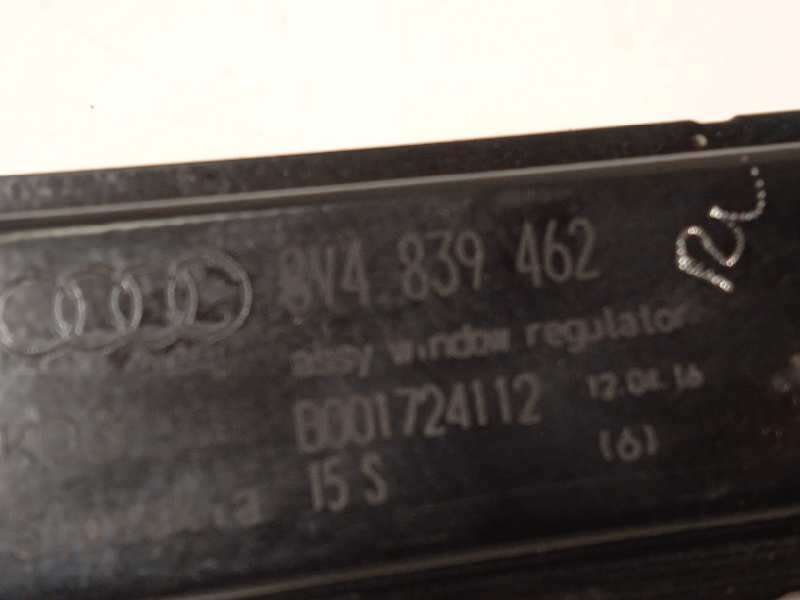 Recambio de elevalunas trasero derecho para audi a3 sportback (8va) ambiente referencia OEM IAM 8V4839462  5Q0959812 - Negro 4