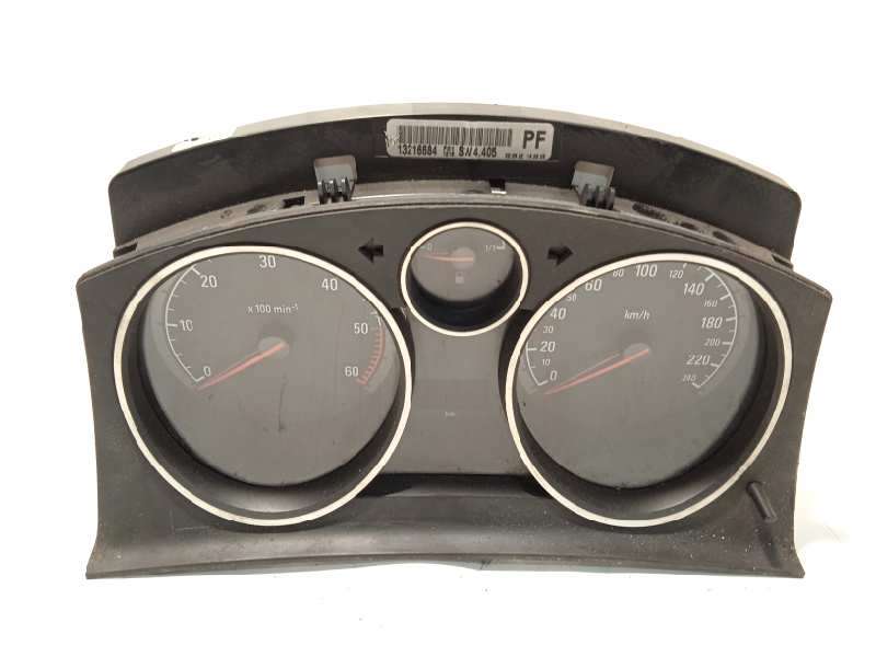 Recambio de cuadro instrumentos para opel zafira b 1.9 cdti referencia OEM IAM 13216684 - Azul 2