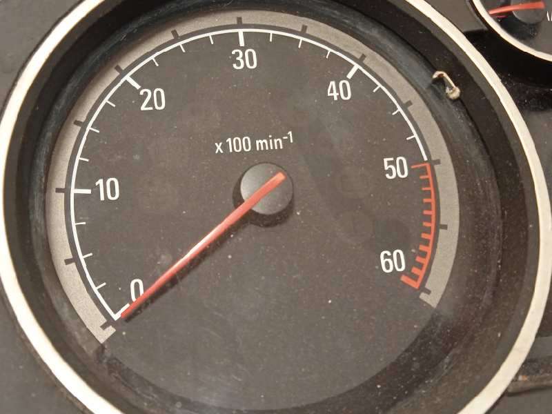 Recambio de cuadro instrumentos para opel zafira b 1.9 cdti referencia OEM IAM 13216684 - Azul 3