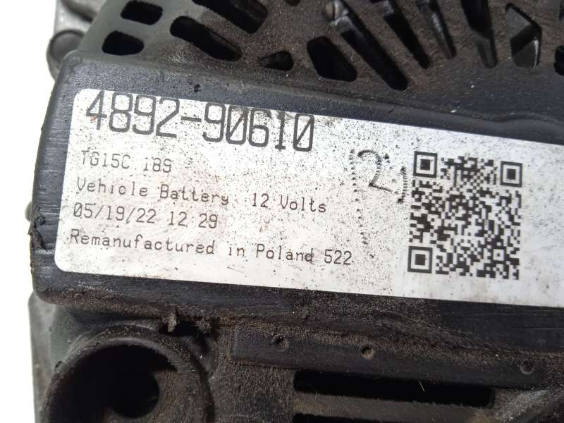 Recambio de alternador para peugeot expert furgoneta (vf3a_, vf3u_, vf3x_) 2.0 hdi 130 referencia OEM IAM 489290610 9678048880 4