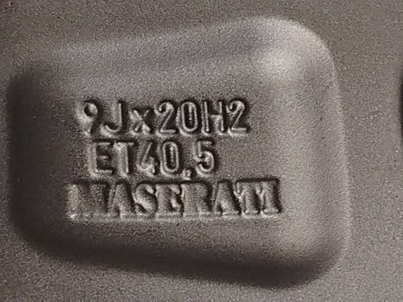 Recambio de llanta para maserati levante suv (m161) 3.0 d q4 referencia OEM IAM 670044701 8