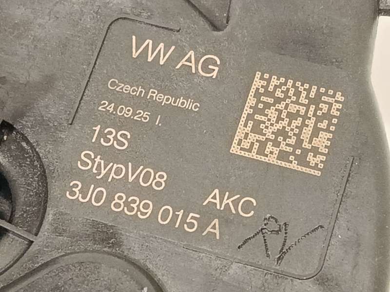 Recambio de cerradura puerta trasera izquierda para volkswagen tiguan 2,0 tig referencia OEM IAM 3J0839015A 5