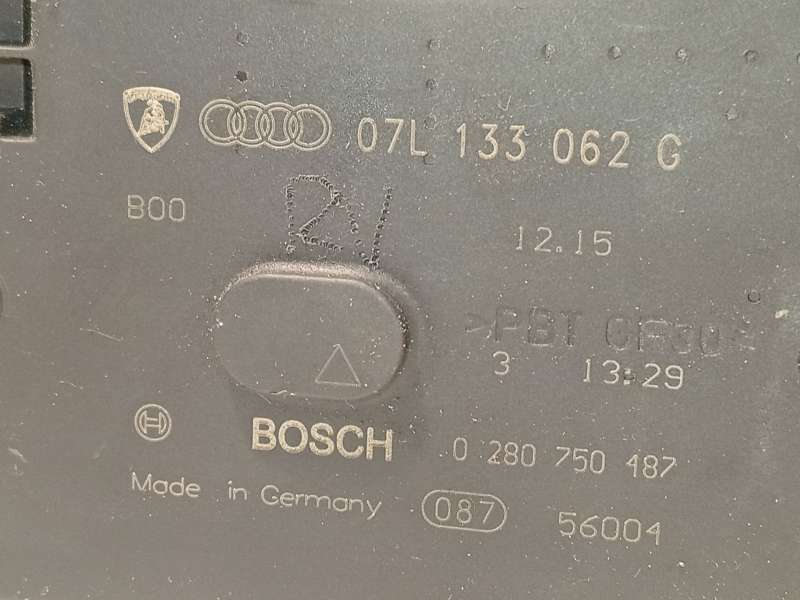 Recambio de caja mariposa para audi r8 (4s3, 4sp) 5.2 fsi quattro referencia OEM IAM 07L133062G  0280750487 - Amarillo 5