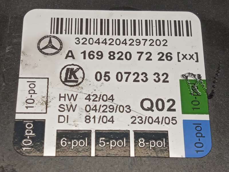 Recambio de modulo confort para mercedes-benz clase a (w169) a 200 (169.333) referencia OEM IAM A1698207226  1698207226 4