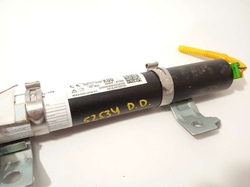 Recambio de airbag cortina delantero derecho para kia e - niro hibrido referencia OEM IAM 80420AT000 - Gris 2