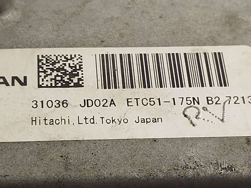 Recambio de centralita cambio automatico para nissan qashqai i (j10, nj10) 2.0 referencia OEM IAM 31036JD02A  ETC51175N - Negro 4