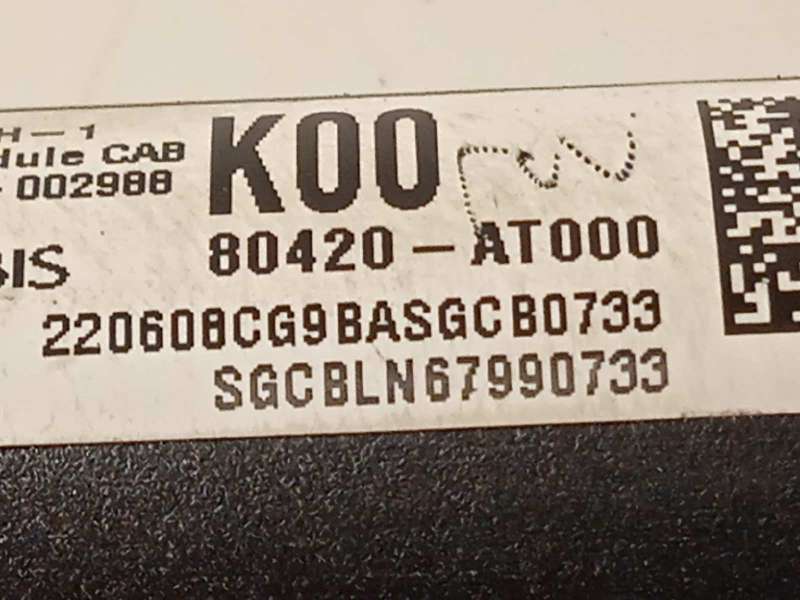 Recambio de airbag cortina delantero derecho para kia e - niro hibrido referencia OEM IAM 80420AT000 - Gris 4