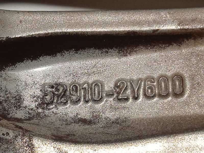 Recambio de llanta para hyundai ix35 1.7 crdi cat referencia OEM IAM 529102Y600 - Blanco 8