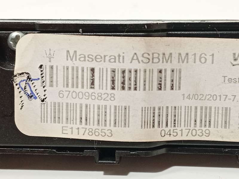 Recambio de mando multifuncion para maserati levante suv (m161) 3.0 d q4 referencia OEM IAM 670096828 4