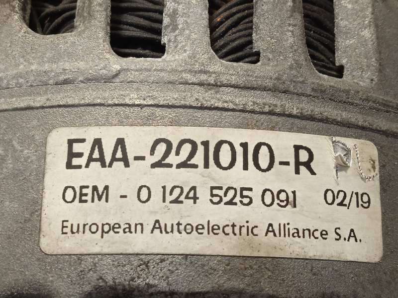 Recambio de alternador para volkswagen polo (6r1) 1.6 tdi dpf referencia OEM IAM 0124525091  EAA221010R - Negro 5