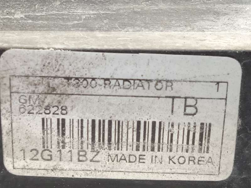 Recambio de radiador agua para chevrolet aveo 1.2 cat referencia OEM IAM 622828 - Blanco 5