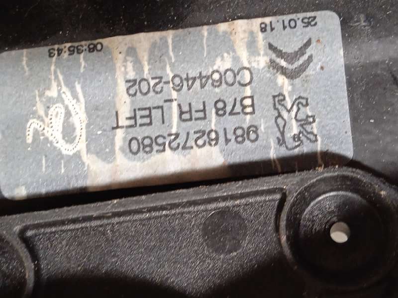 Recambio de elevalunas delantero izquierdo para citroën c4 picasso 1.2 12v e-thp / puretech referencia OEM IAM 9816272580  98162 - Azul 4
