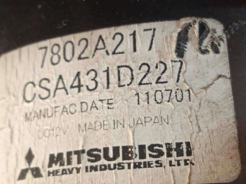 Recambio de motor calefaccion para mitsubishi outlander (cw0) 2.0 di-d cat referencia OEM IAM 7802A217 - Gris 4