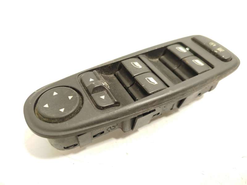 Recambio de mando elevalunas delantero izquierdo para citroën c4 grand picasso i (ua_) 1.6 hdi 110 referencia OEM IAM 96639383ZD - Negro