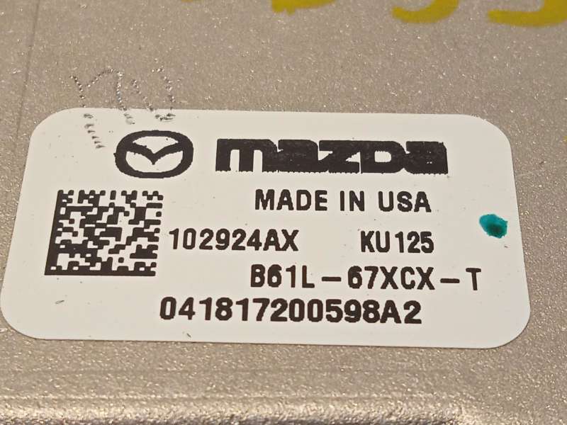 Recambio de modulo electronico para mazda cx-5 (kf) 2.5 awd referencia OEM IAM B61L67XCXT - Negro 4