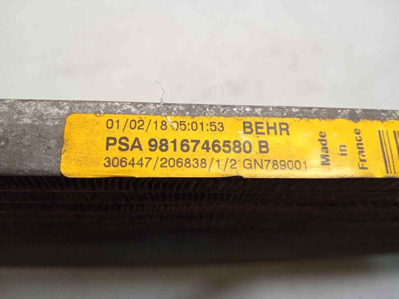 Recambio de condensador / radiador aire acondicionado para citroën c4 picasso feel referencia OEM IAM 9816746580 - Azul 6