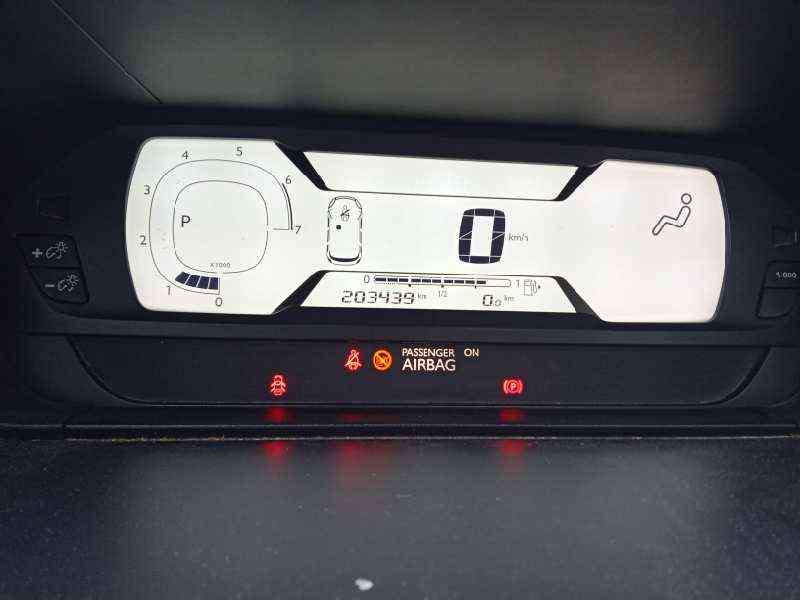 Recambio de cuadro instrumentos para citroën c4 picasso 1.2 12v e-thp / puretech referencia OEM IAM 9816911280 - Azul 6