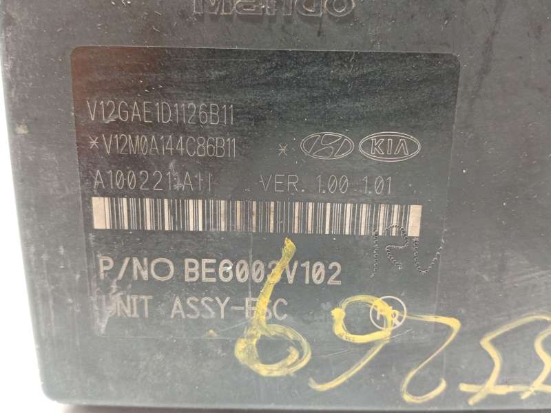 Recambio de abs para kia rio (yb) drive referencia OEM IAM 58920H8200 BE6003V102 MGH85ADBH6013V101 - Blanco 6