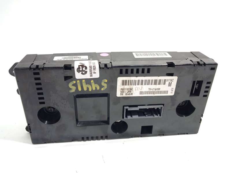 Recambio de mando climatizador para chrysler grand voyager v (rt) 2.8 crd referencia OEM IAM P55111917AC K55111917AC 4