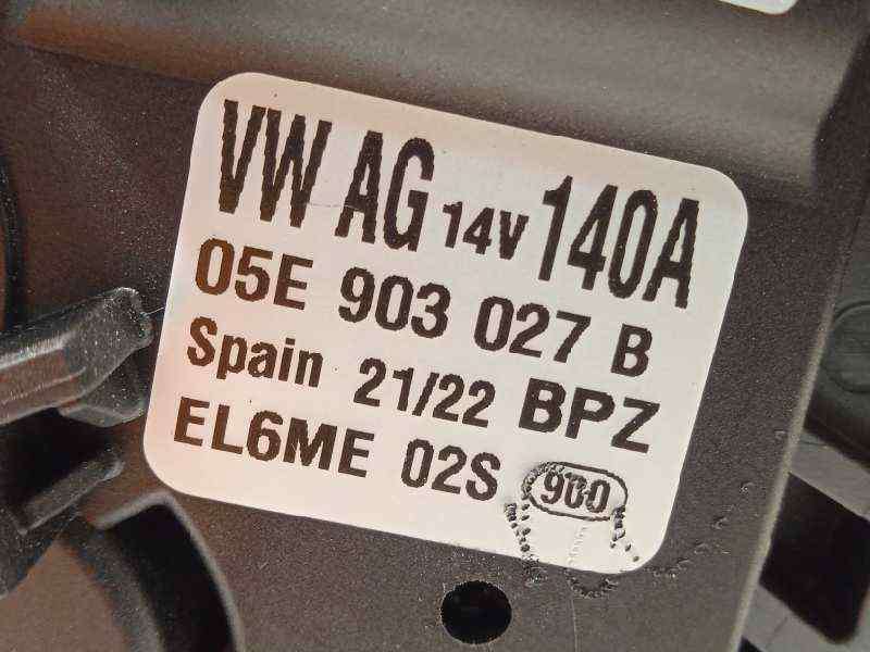 Recambio de alternador para volkswagen taigo 1.0 referencia OEM IAM 05E903027B - Negro 4