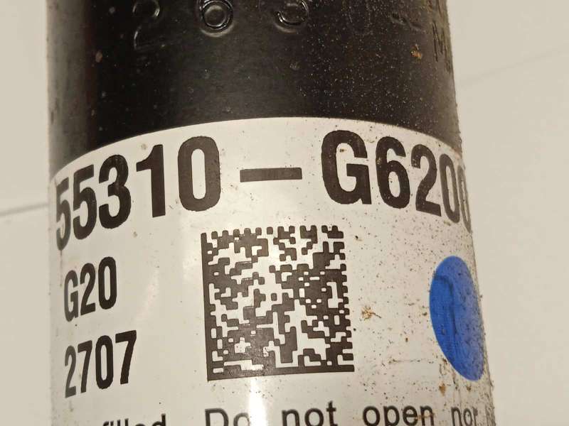 Recambio de amortiguador trasero derecho para kia picanto (ja) gt line referencia OEM IAM 55310G6200 - Blanco 4